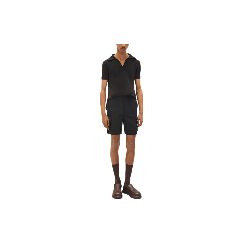 Jacquemus Cargo Pants Men Black-1