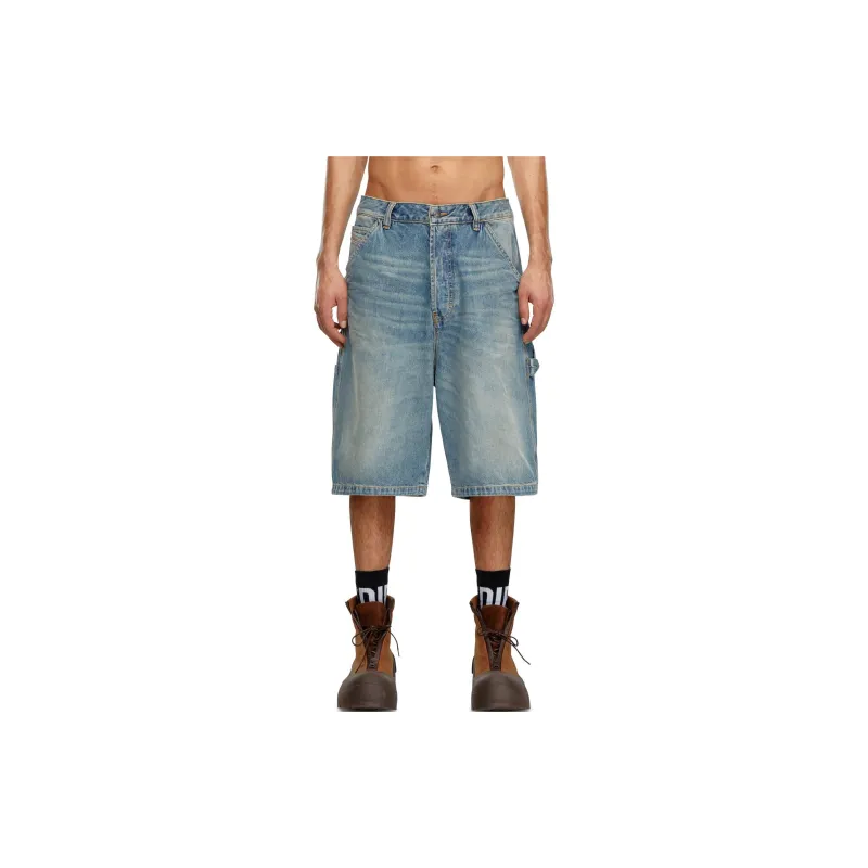 DIESEL D Livery Denim Shorts-2