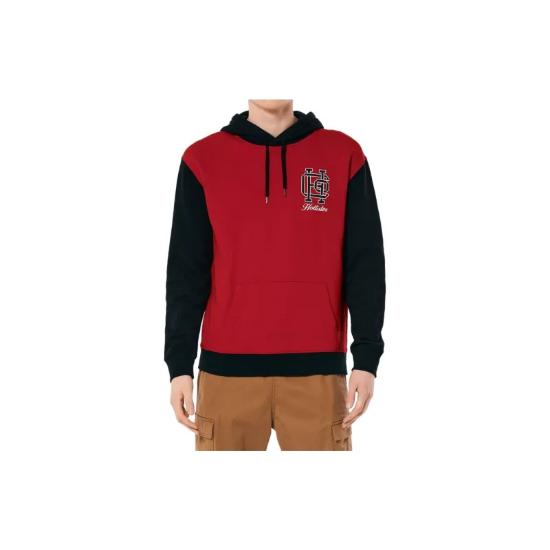 Hollister Sweatshirts Unisex Red-2