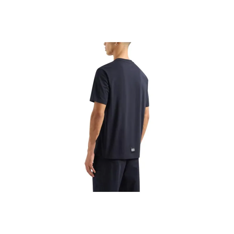 ARMANI EXCHANGE SS24 T Shirt Men's Navy Blue-4