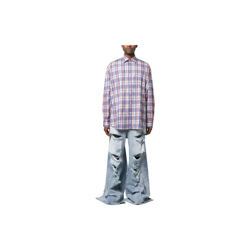 Vetements Shirts Men Multicolor-1