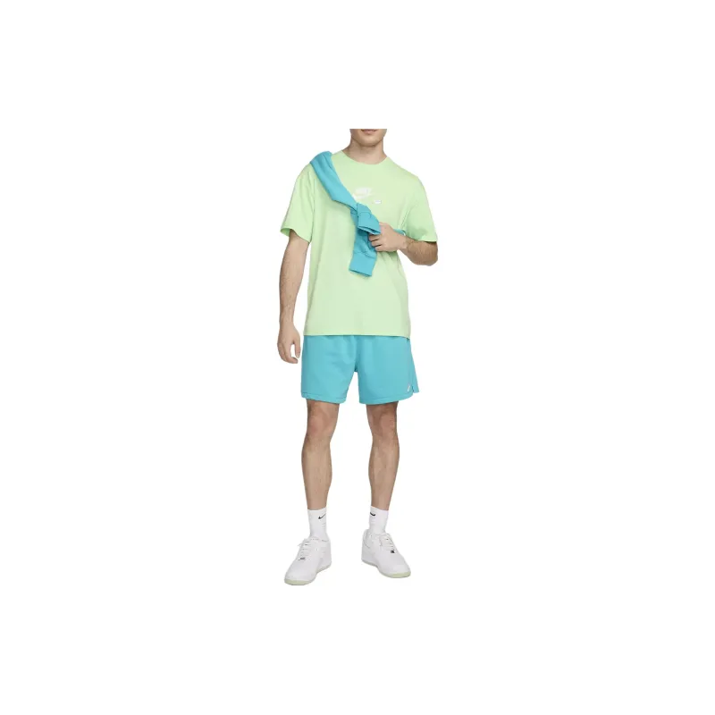 Nike T Shirts Men Green-1