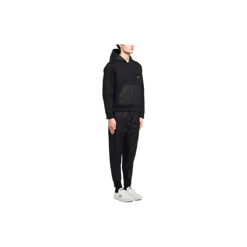 PRADA Sweatshirts Men Black-3