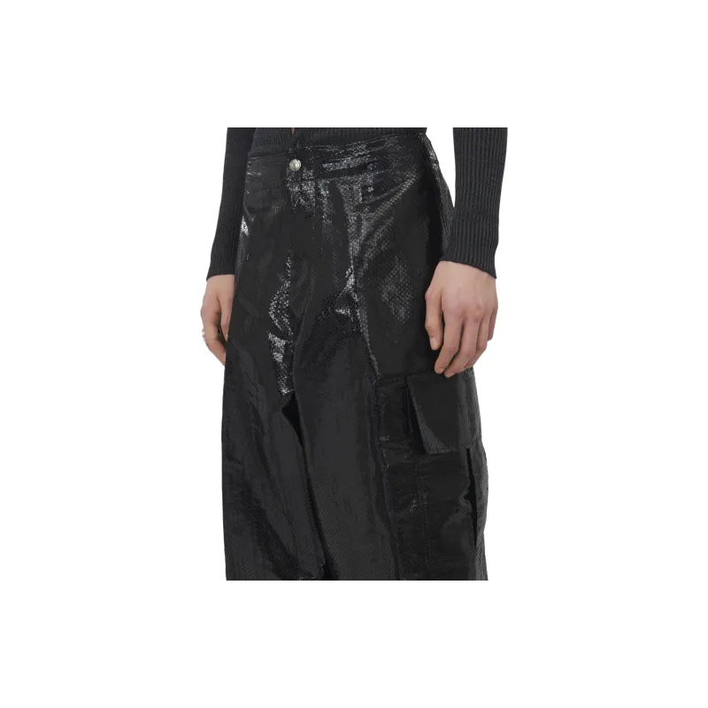 Alexander McQueen Low Rise Cargo Trousers-4