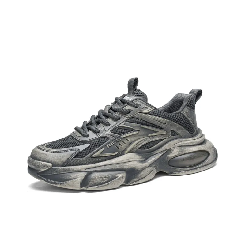 Desert Ram Cushioning Height Increasing Wear-Resistant Slip-Resistant Low-Top Casual Shoes Men's-16