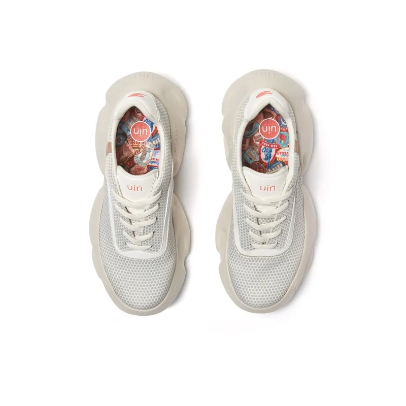 U.IN Zaluz Series Height Increasing Low Top Chunky Sneakers Women's-17