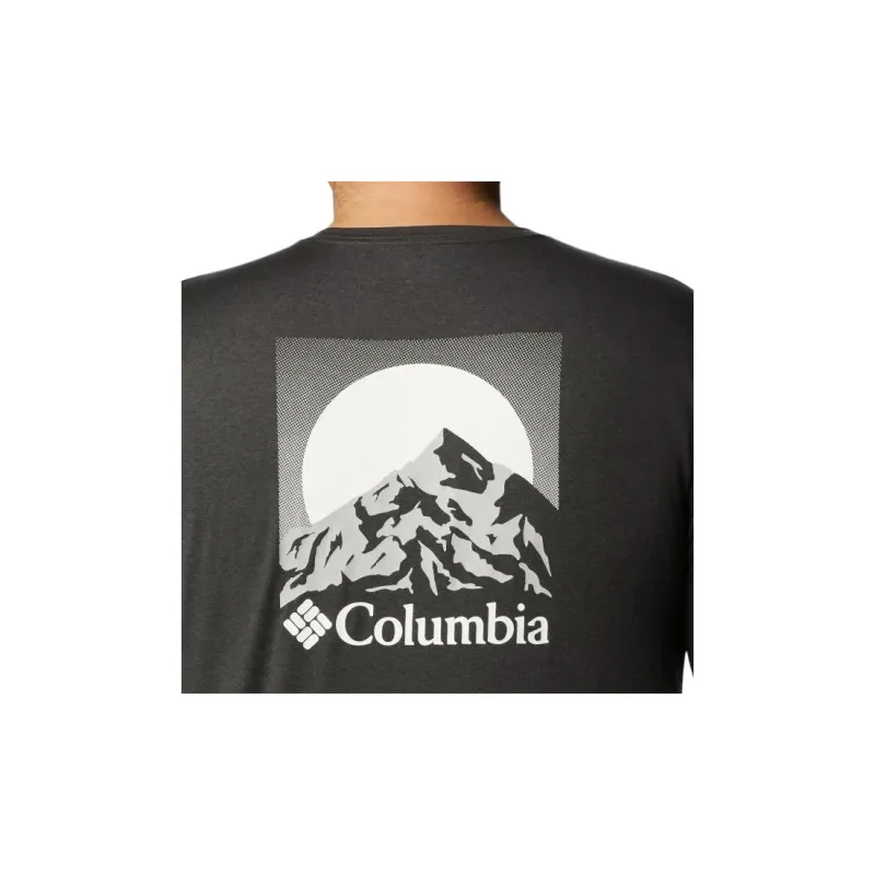 Columbia Tech Trail T-Shirt Men's Dark Gray-4