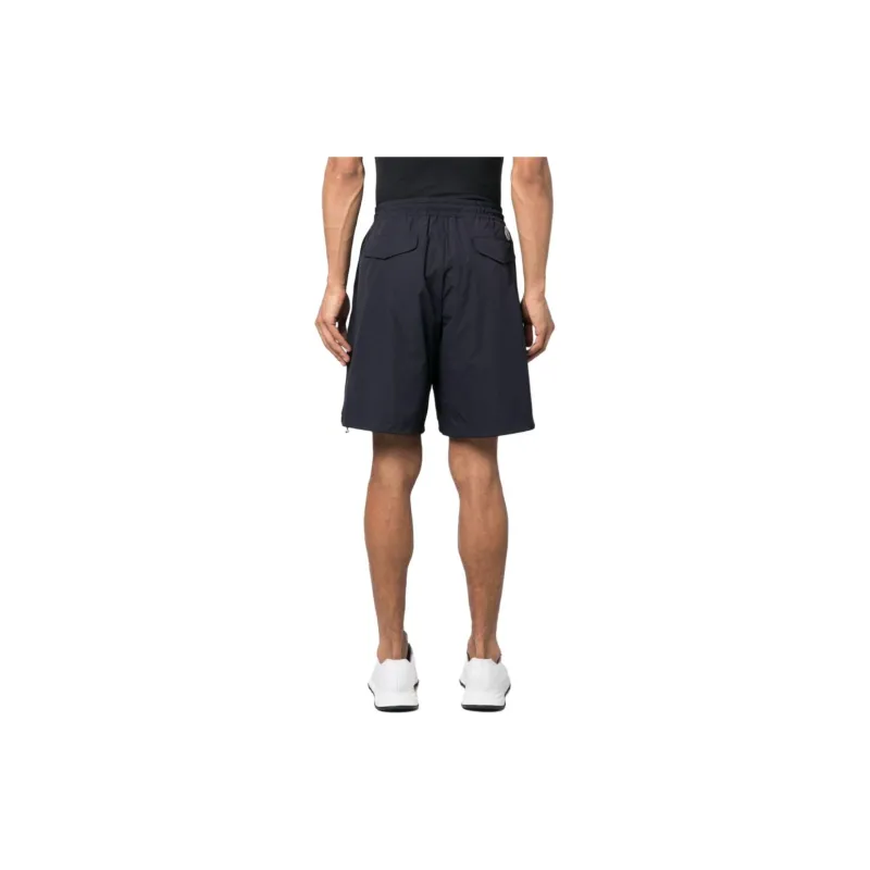 Moncler Logo patch Drawstring Bermuda Shorts-2