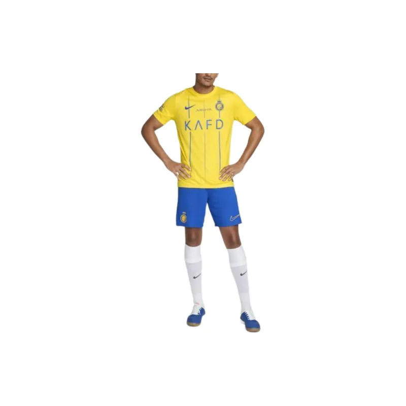 Nike T Shirts Men Yellow-2