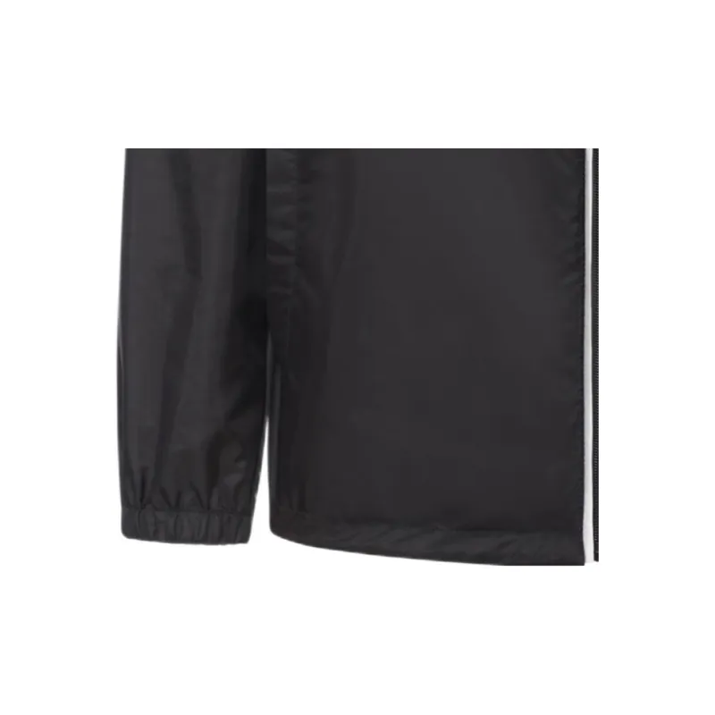PRADA Logo Plaque Zip Up Jacket-5
