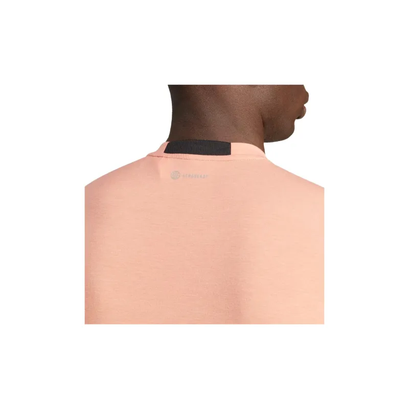 Adidas T-Shirts Men Peach-4