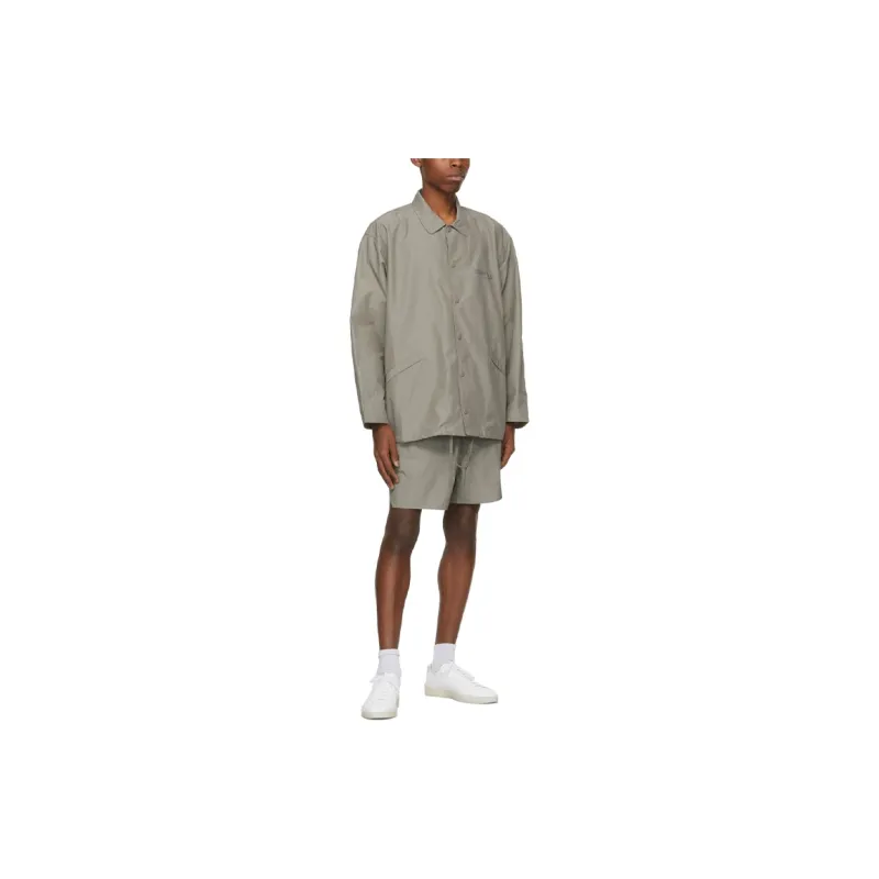 Fear Of God Essentials Jacket Men's Taupe-2