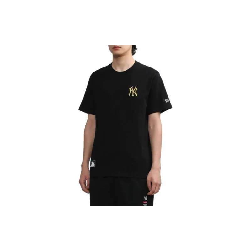 New Era T Shirts Men Black-3