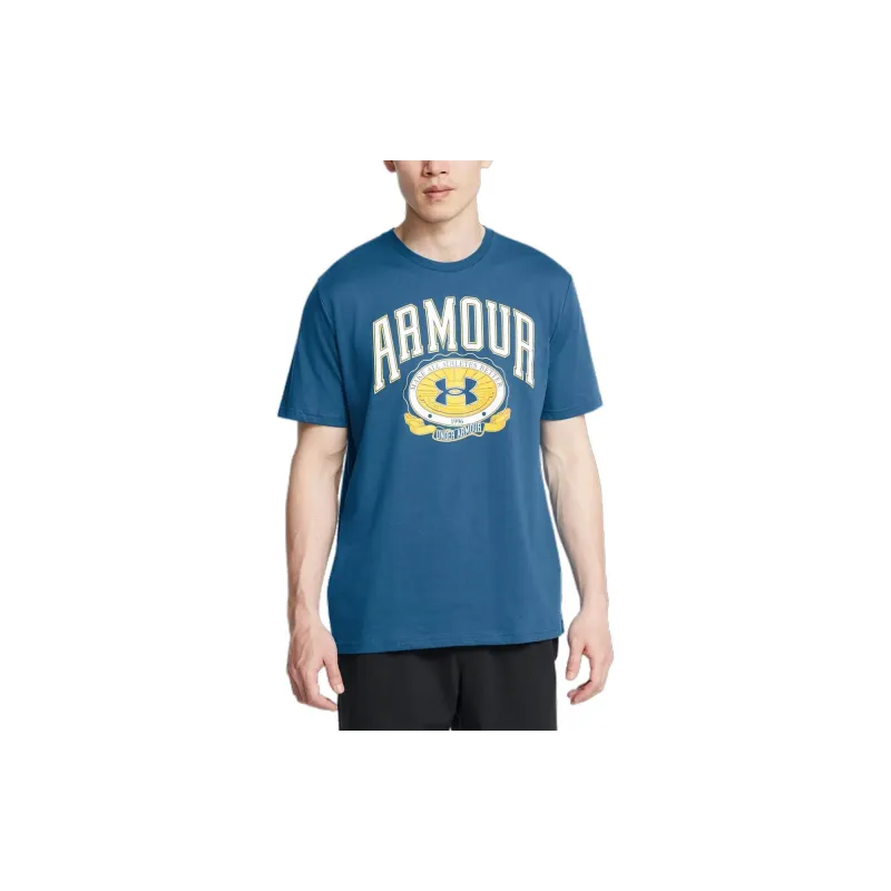 Under Armour Collegiate T Shirt Men's Collegiate Blue-3