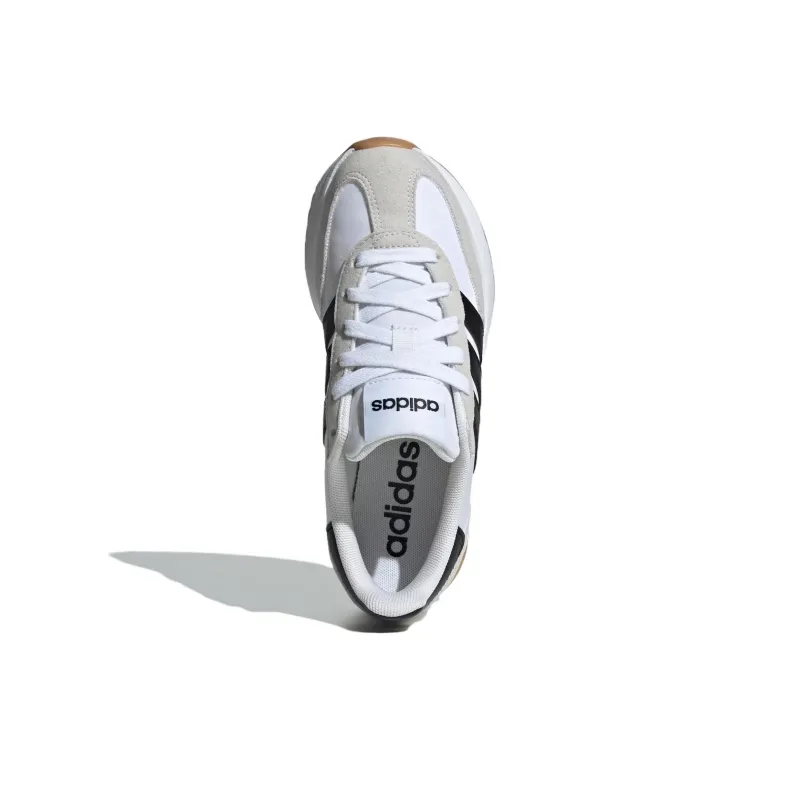 Run 70s Adidas 2.0 J 'White Black Grey' Women's-4
