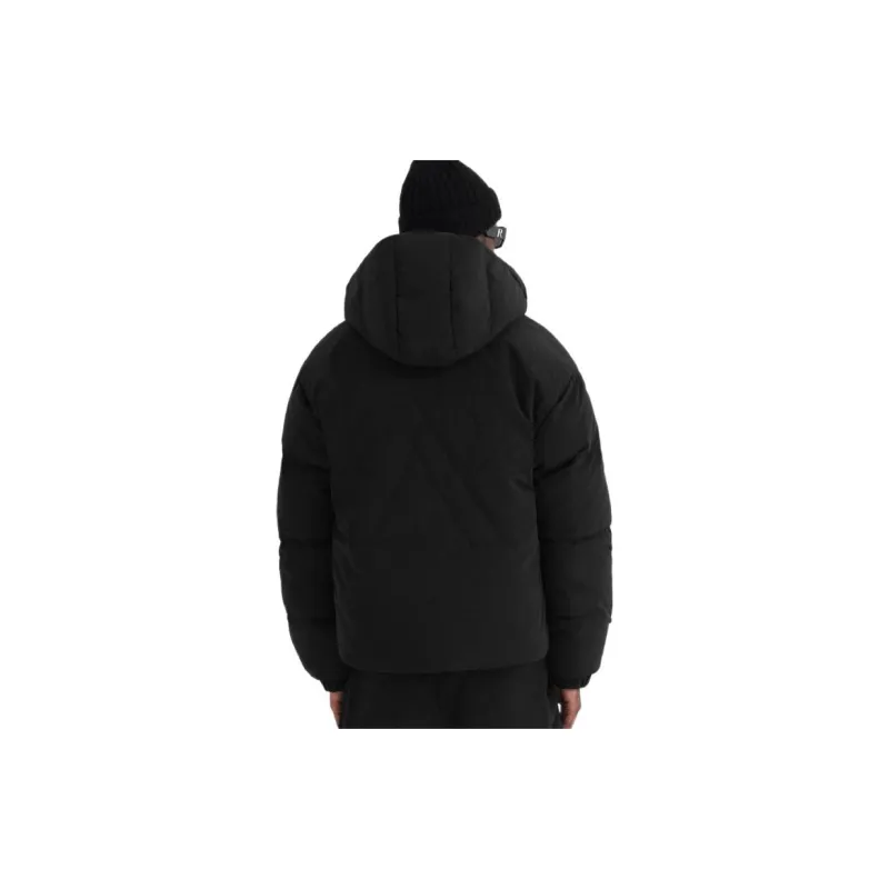 REPRESENT Initial Press Stud Hooded Puffer Jacket-3