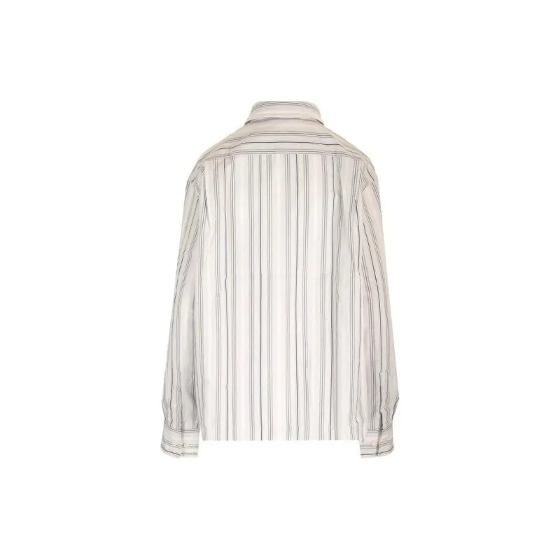 Acne Studios Sarlie Striped Long Sleeved Shirt-1
