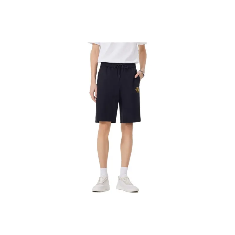 Cabbeen Casual Shorts Men Black-2