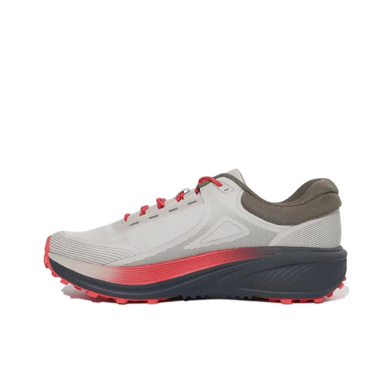 FILA Float Slip Resistant Low Top Trail Running Shoes Unisex Gray-1