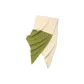 Beige White & Green