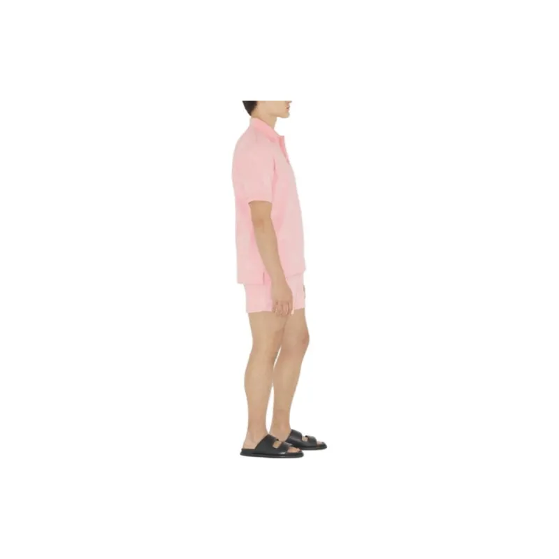 Burberry SS23 Polo Shirt Men's Pink-3