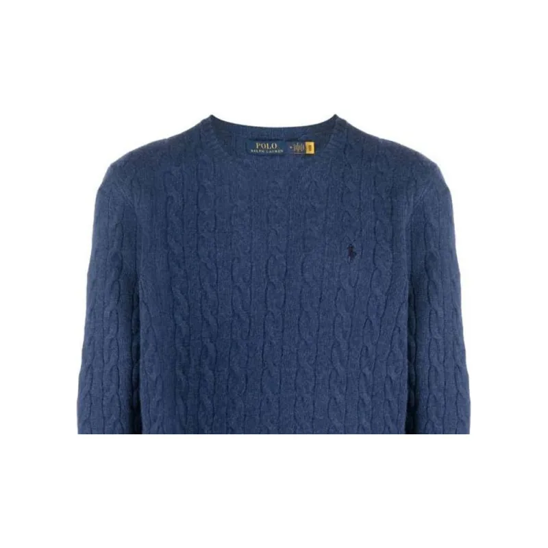 Polo Ralph Lauren Pony Embroidered Cable Knit Jumper-4