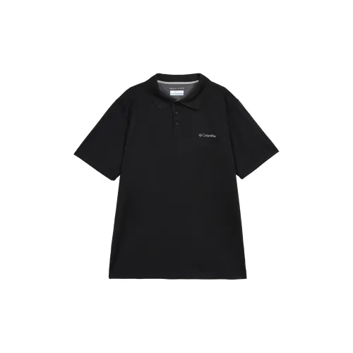 Columbia Polo Shirts Men Black