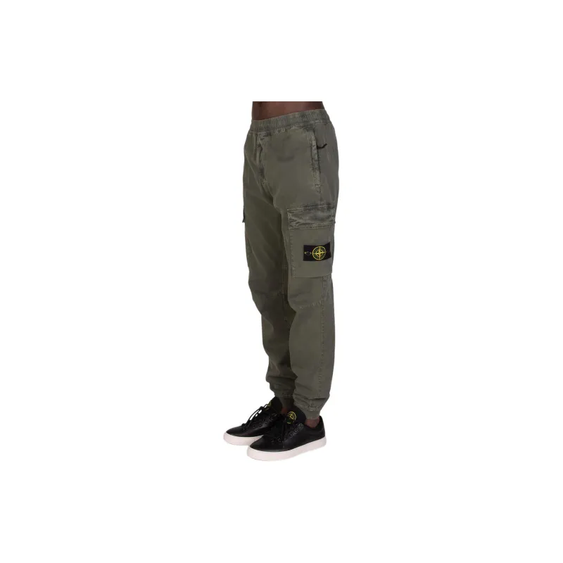 STONE ISLAND Regular Tapered Fit Cargo Pants-4