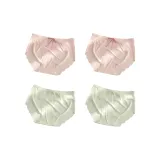 M1559-F Set-Wave High Split-Pink+Pink+Green+Green (4 Pack)
