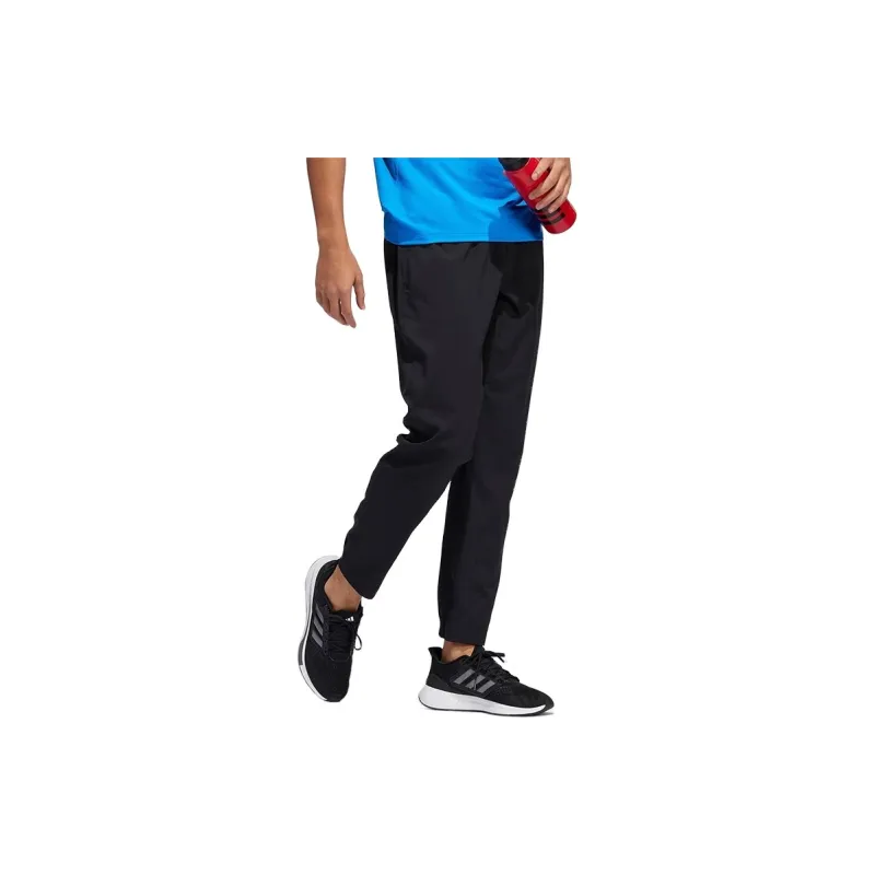 Adidas Knitted Sweatpants Men Black-3