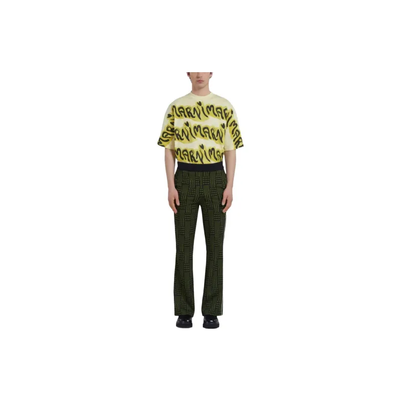 MARNI Casual Pants Men Green-2