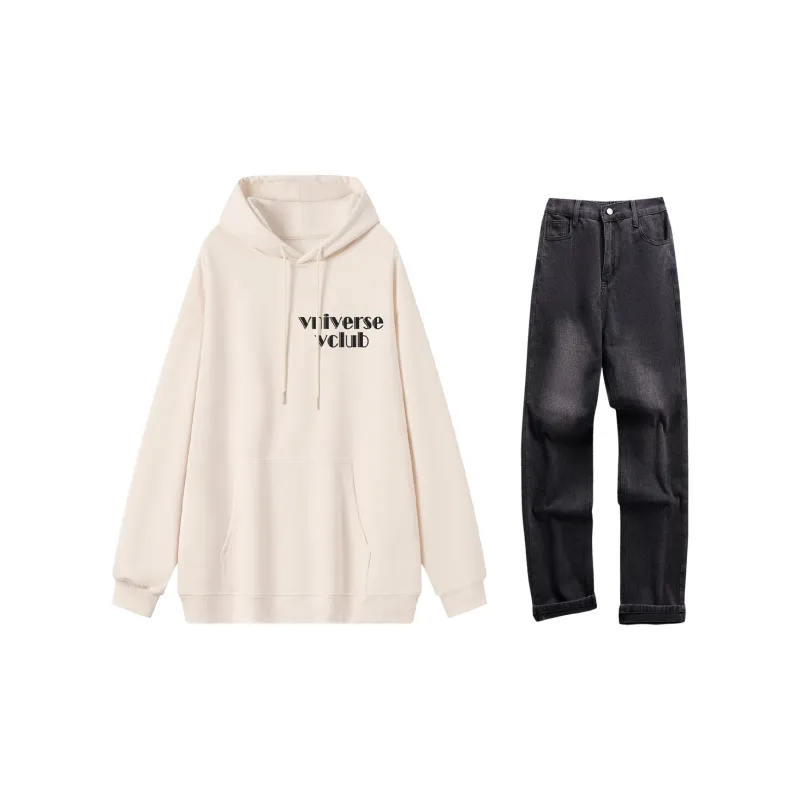 VniVerseVClub Sweatshirt Set Unisex-21