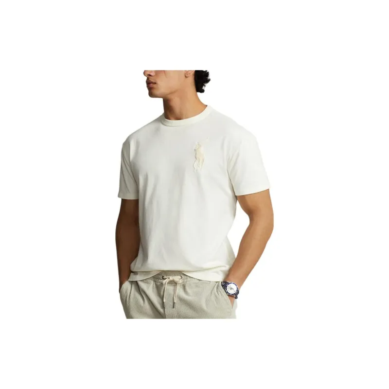 Polo Ralph Lauren T Shirt Men's Club Cream-2