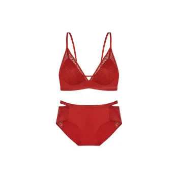 MONI Underwear Set Women's Auspicious Red