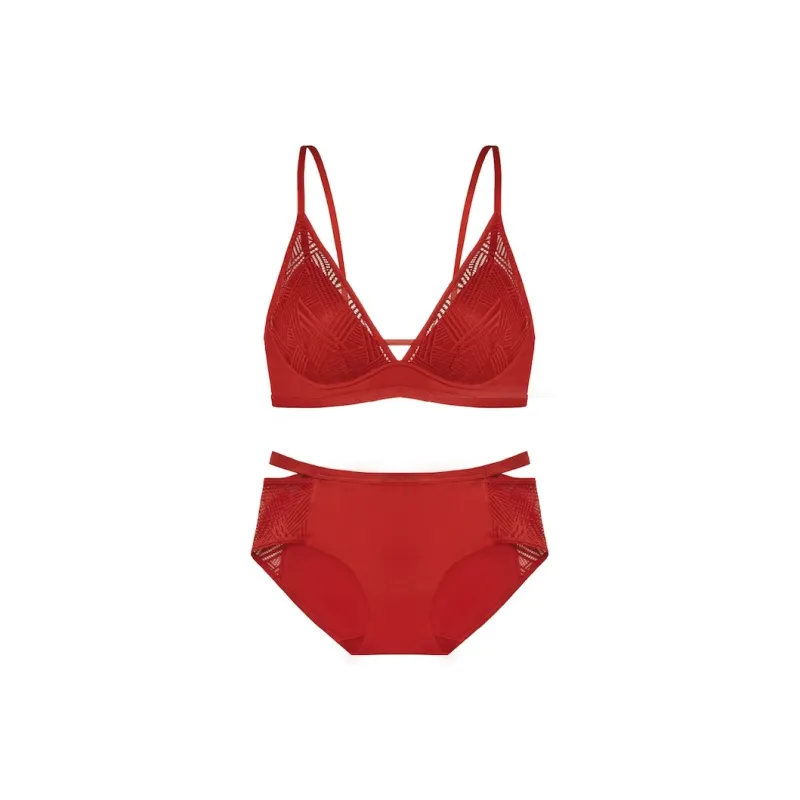 MONI Underwear Set Women's Auspicious Red-0