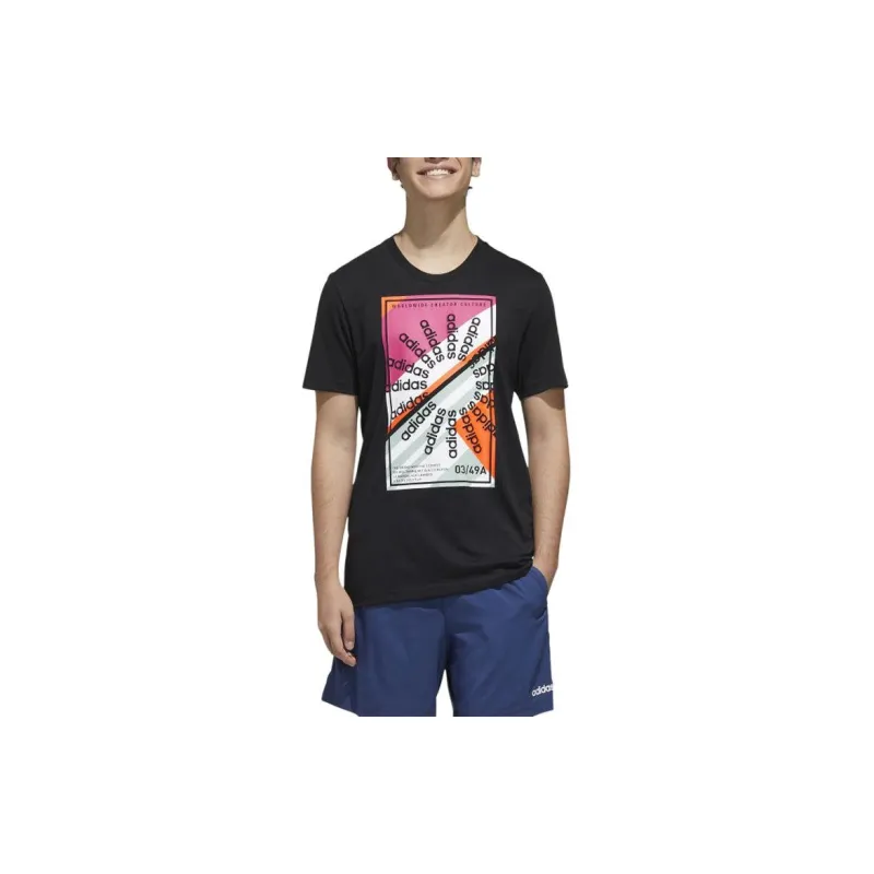 Adidas D Lillard 1 T-Shirt Men's Black-3