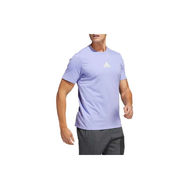 Adidas T Shirt Men's Light Purple-2