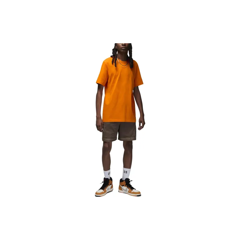 Jordan× PSG T Shirts Men Orange-2