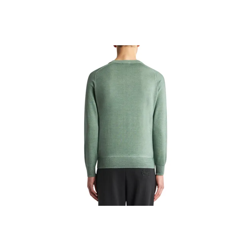 ETRO Pegaso Embroidered Crewneck Jumper-2
