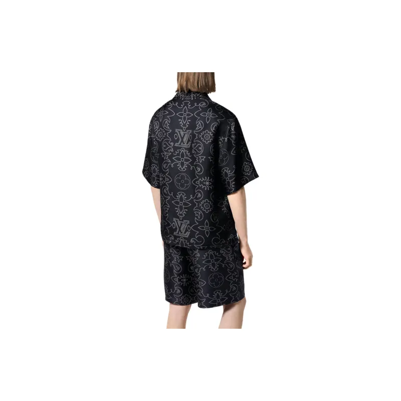 LOUIS VUITTON Shirts Men Black - POIZON