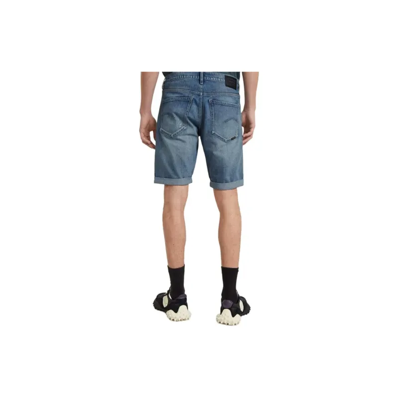 G STAR RAW Denim Shorts Men's Blue-2