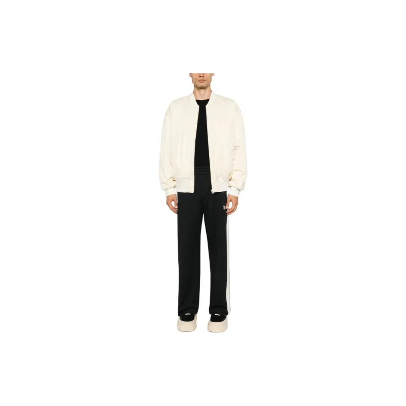 PALM ANGELS Monogram Embroidered Track Pants-2