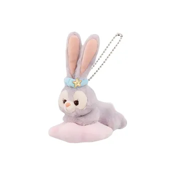 Disney StellaLou Duffy And Friends Summer Night Melody Let's Party Dolls Plush Pendant 11cm High 11cm Length