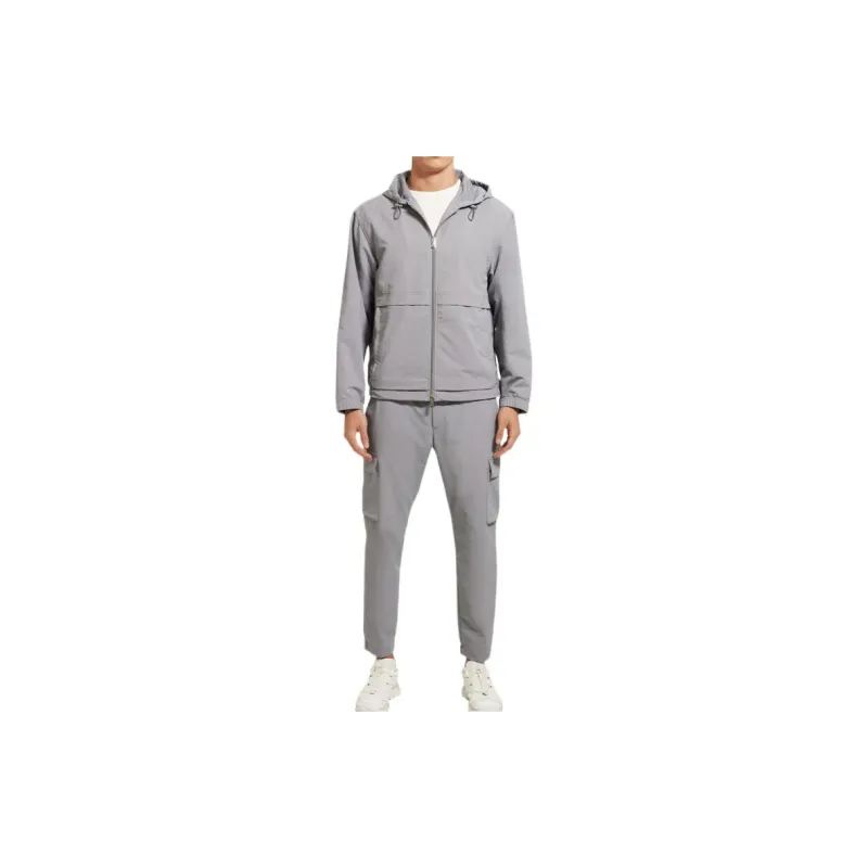 THEORY Jackets Men Blue Gray-1