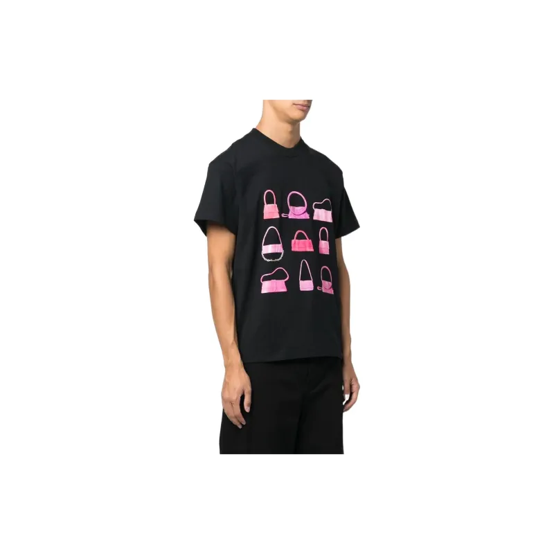 Jacquemus T-Shirts Unisex Black-3
