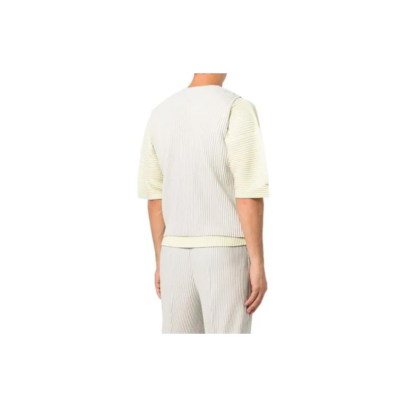 Homme Plissé Issey Miyake Vests Men Gray-2