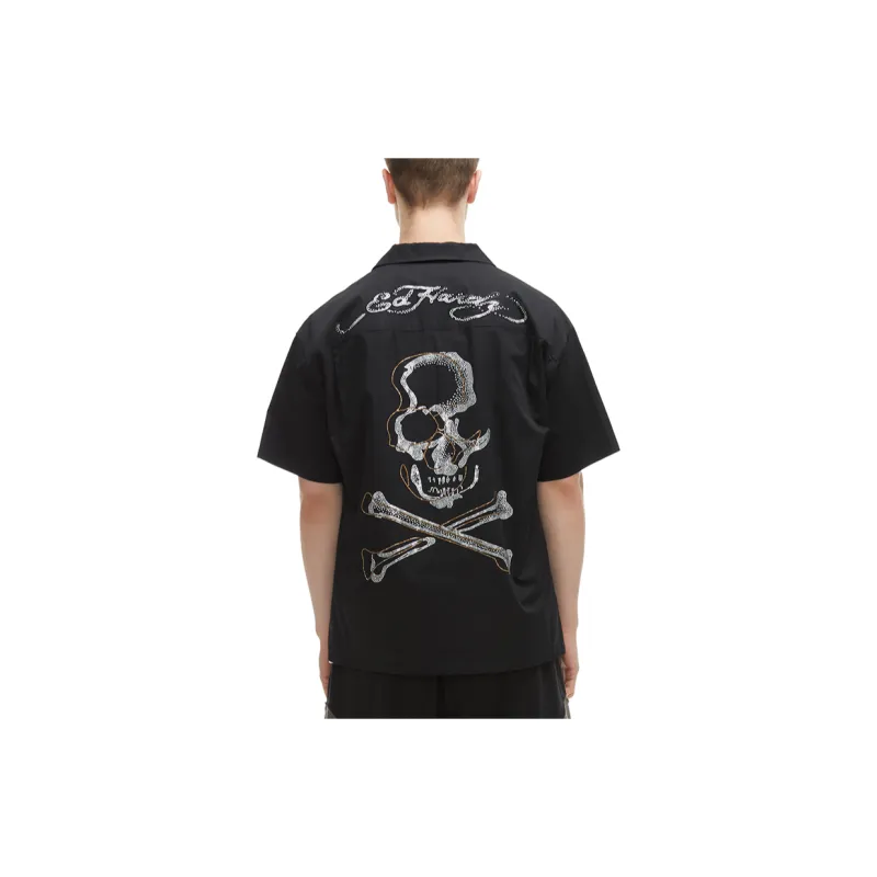 Ed Hardy Shirts Men Black E1OBM103-2