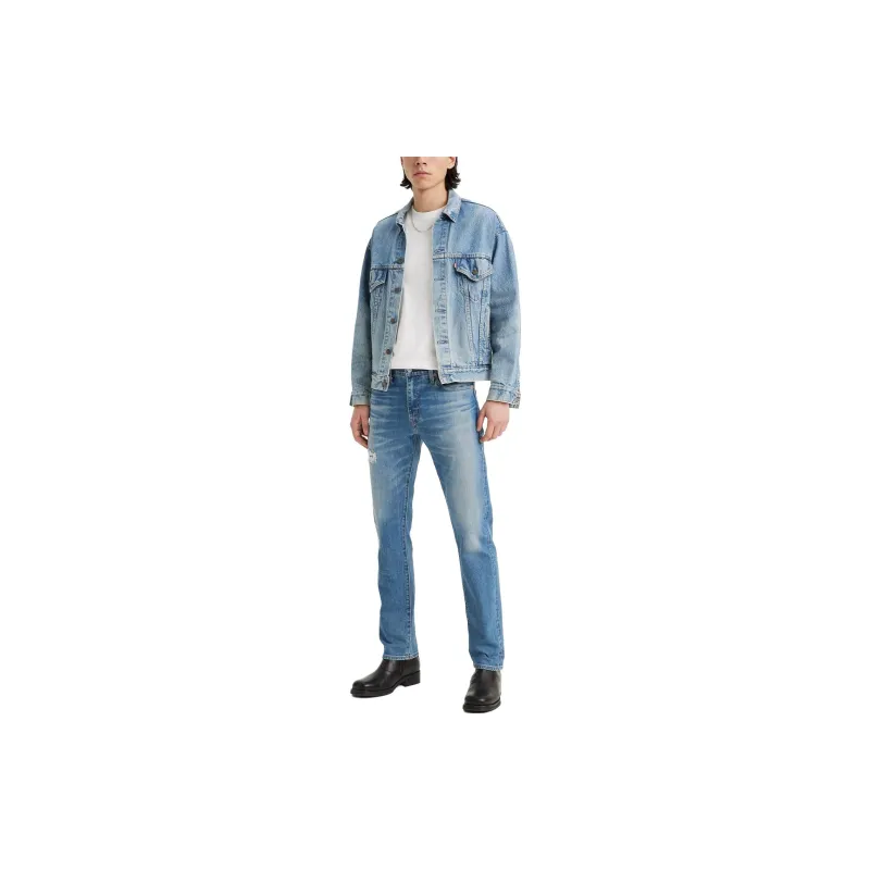 Levis Mid rise Straight leg Jeans-2