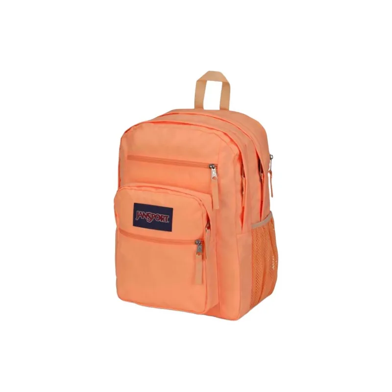 JanSport Recycled Polyester Backpack Unisex Peach Neon-1