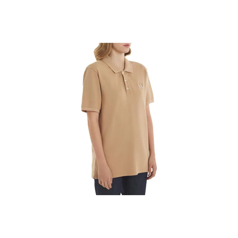 Maison Kitsune Polo Shirts Unisex Yellow-4